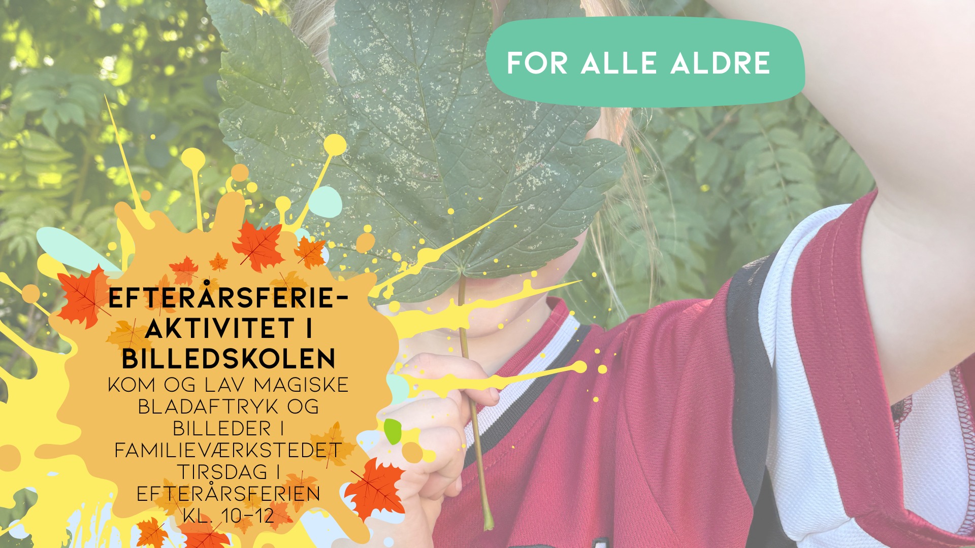 billedskolen efterårsferie TEA