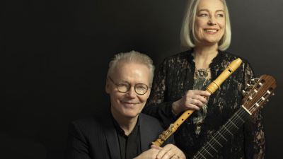 Michala Petri og Lars Hannibal giver koncert i Køge Klassisk