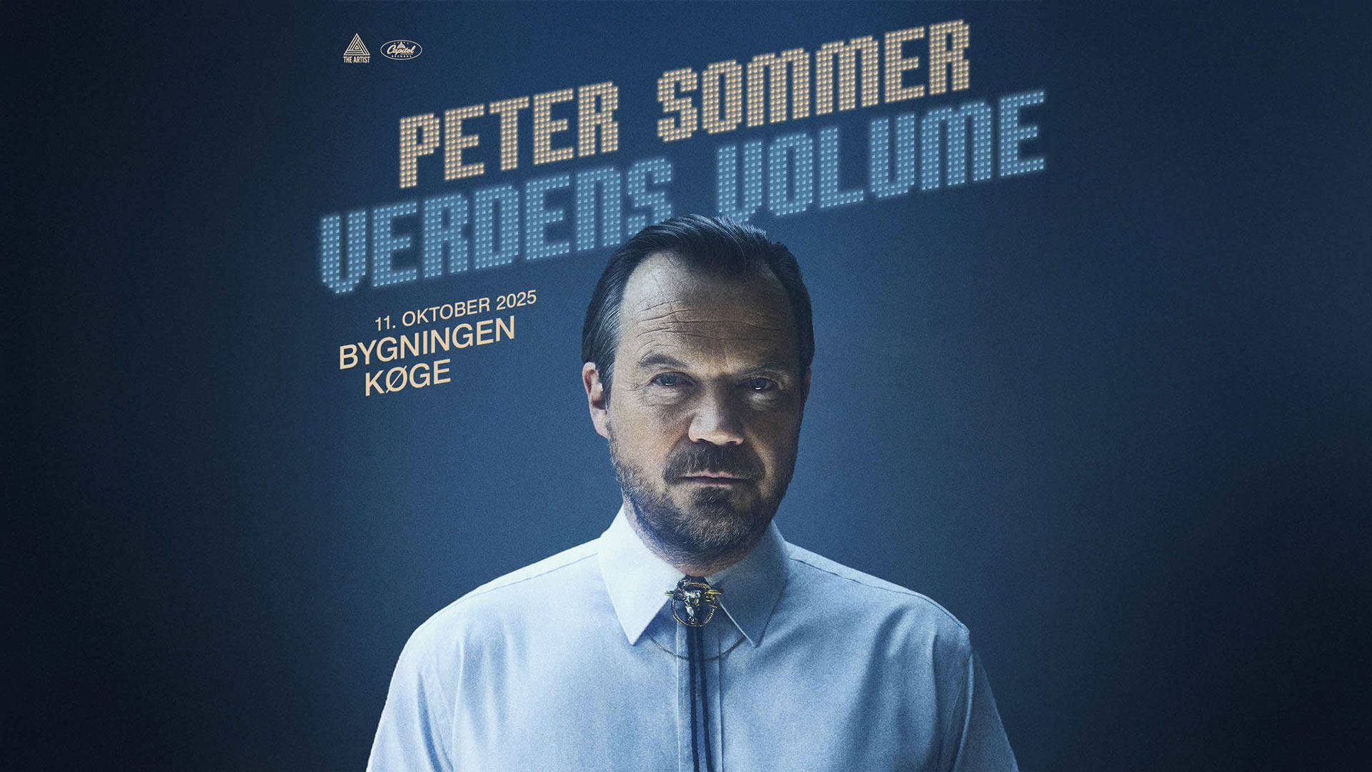 peter sommer spiller paa teaterbygningen kultur koege