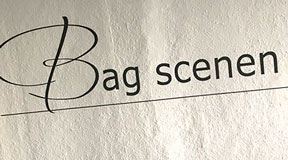 Bag Scenen på Teaterbygningen Køge Kapacitet Størrelse AV-muligheder